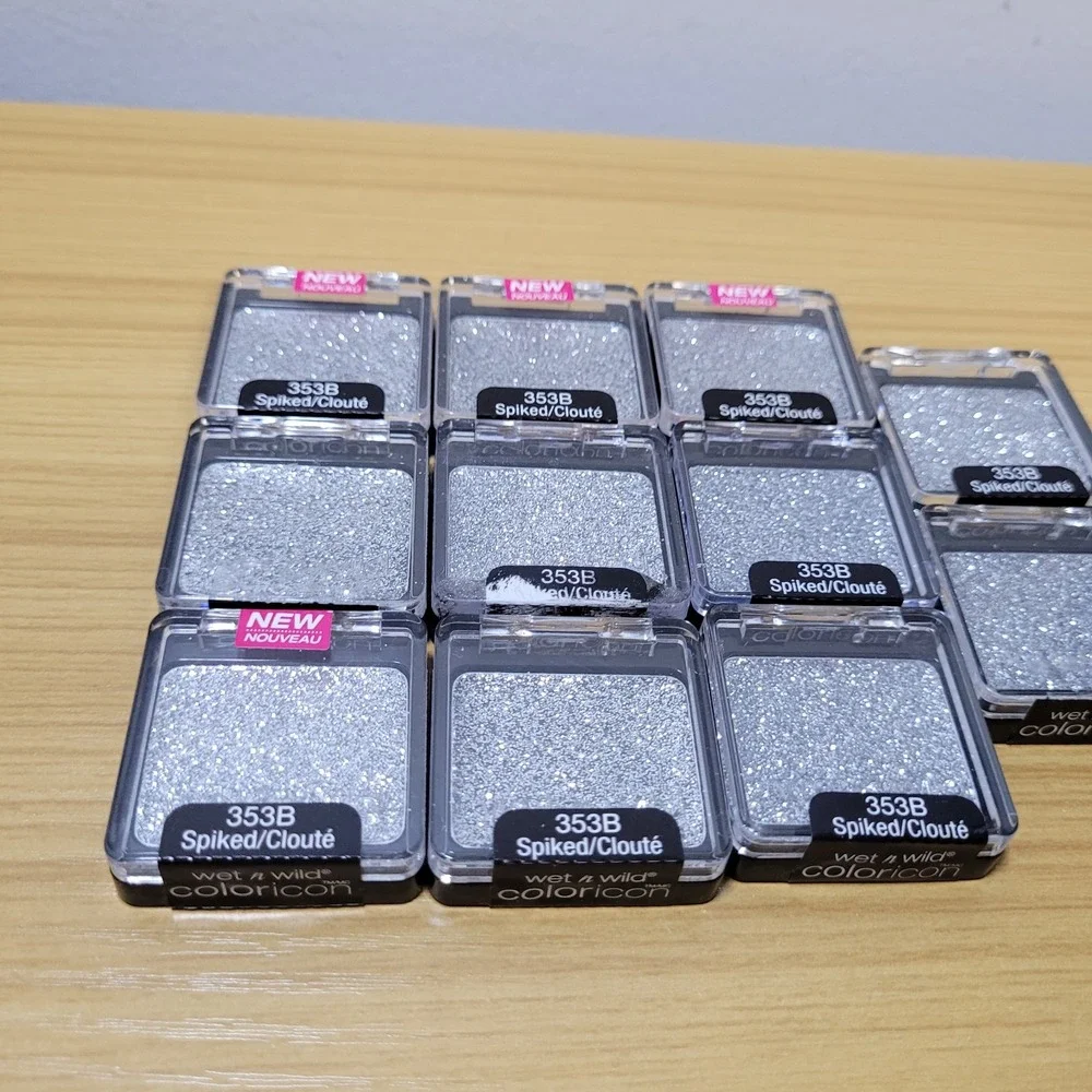 Wet n Wild Color Icon Body Glitter Eyeshadow Single 353B SPIKED SEALED Lot of 11